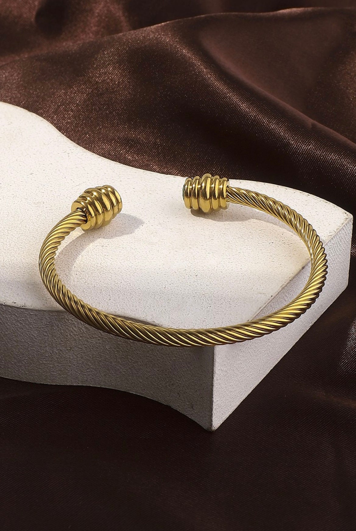 Stainless Steel gold Bangle